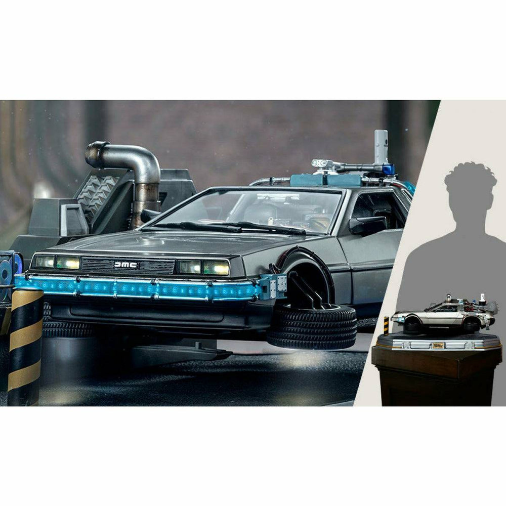 Iron Studios Back to the Future Part II DeLorean (Regular Version) 1:10 Scale Statue (ONLINE ORDER ONLY)