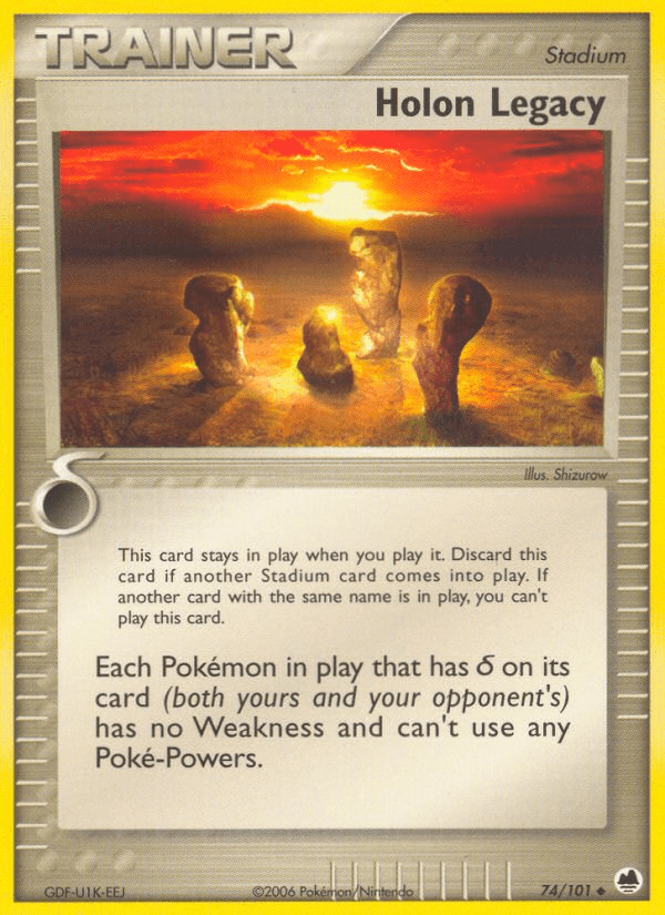 Holon Legacy (74/101) [EX: Dragon Frontiers] (Online Only)