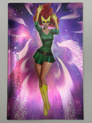 [Signed by Nathan Szerdy] [FOIL] PHOENIX #1 UNKNOWN COMICS NATHAN SZERDY MARVEL GIRL VIRGIN EXCLUSIVE SDCC 2024 VAR [IN STOCK] (ONLINE ORDER ONLY)