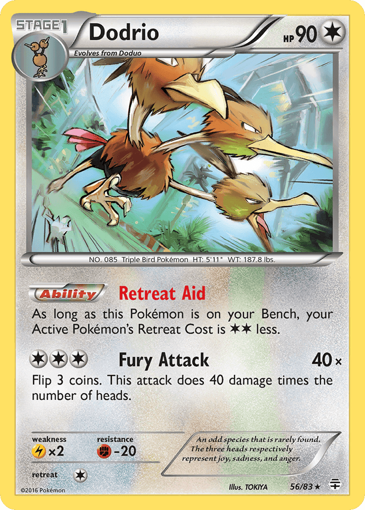 Dodrio (56/83) [XY: Generations] (Online Only)