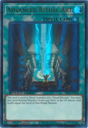 Advanced Ritual Art [SS04-ENV01] Ultra Rare (ONLINE ORDER ONLY)