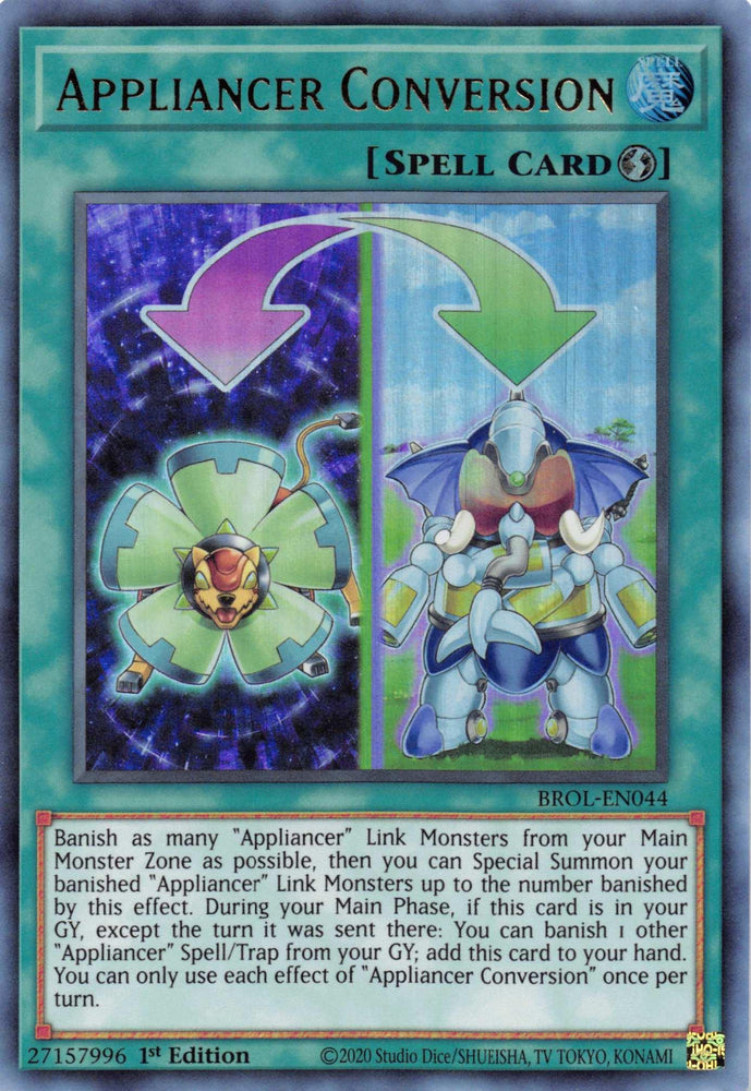 Appliancer Conversion [BROL-EN044] Ultra Rare (ONLINE ORDER ONLY)
