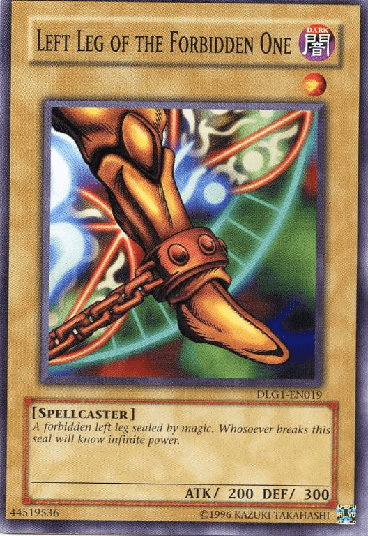 Left Leg of the Forbidden One [DLG1-EN019] Common (ONLINE ORDER ONLY)