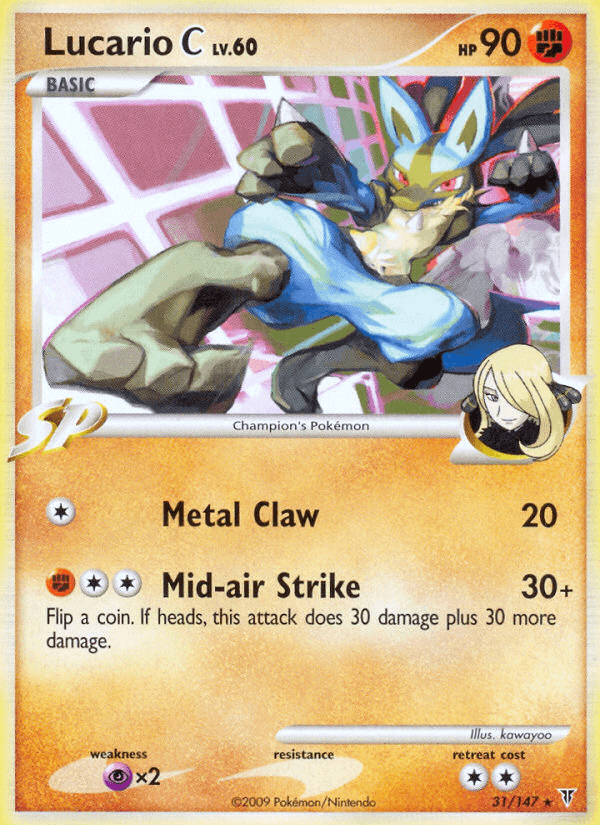Lucario C (31/147) [Platinum: Supreme Victors] (Online Only)