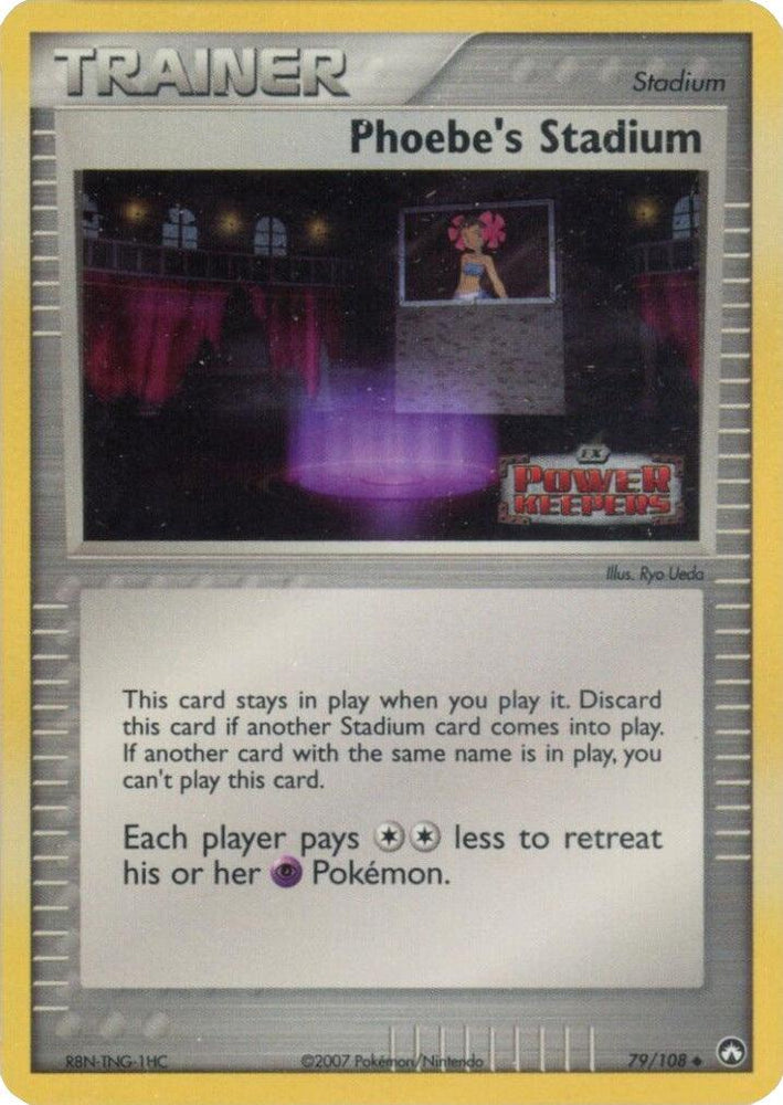Phoebe's Stadium (79/108) (Stamped) [EX: Power Keepers] (Online Only)