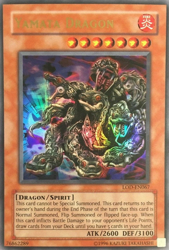 Yamata Dragon [LOD-EN067] Ultra Rare (ONLINE ORDER ONLY)
