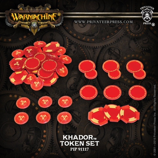 Warmachine: Khador Token Set (ONLINE ORDER ONLY)