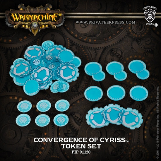Warmachine: Convergence of Cyriss Token Set (ONLINE ORDER ONLY)