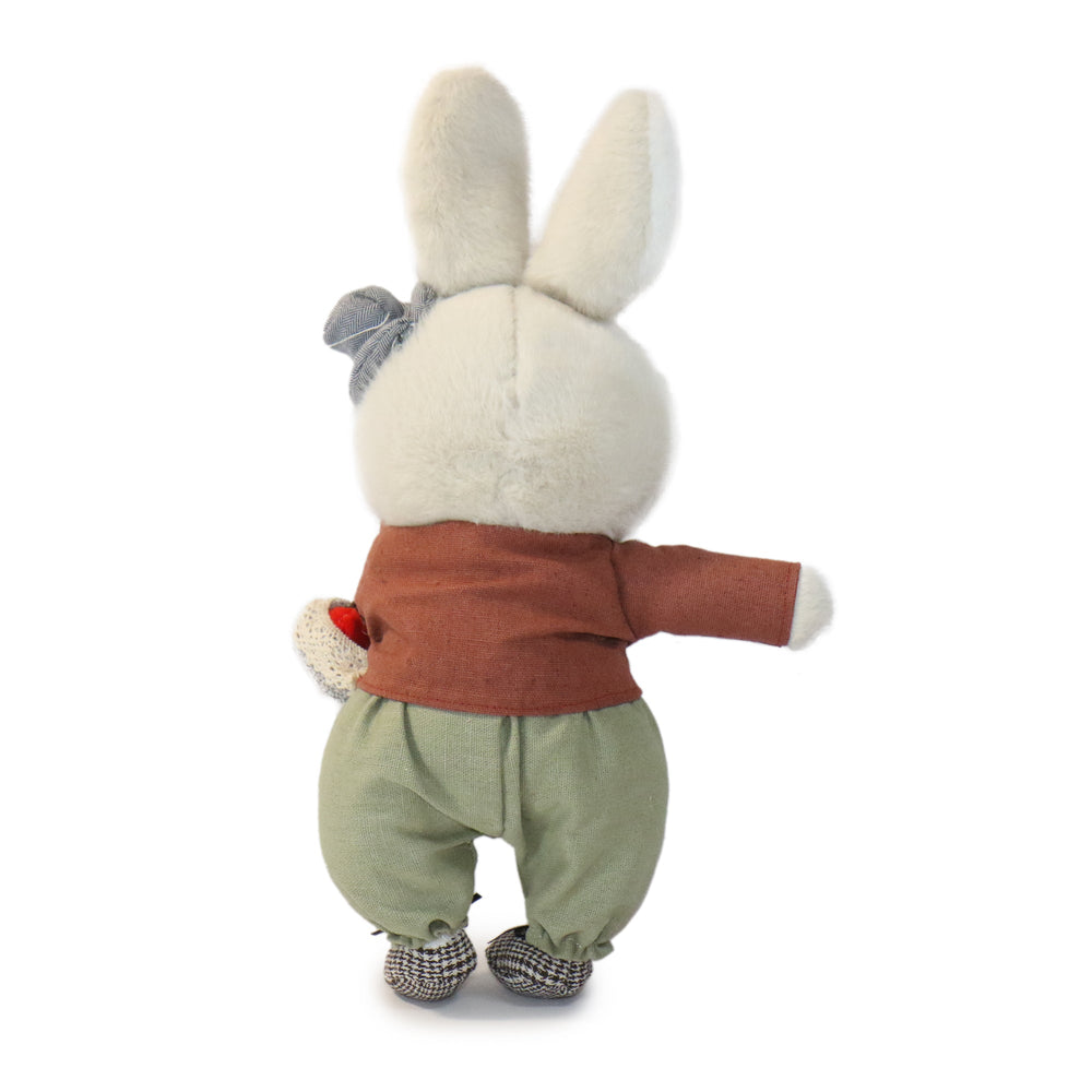 11-inch Old Towne Rabbit Mr. Percy with Brown Sweater (ONLINE ORDER ONLY)