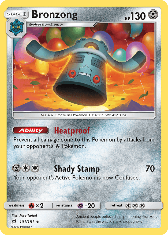 Bronzong (101/181) [Sun & Moon: Team Up] (Online Only)