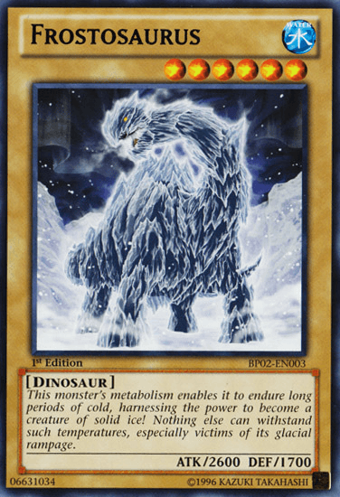 Frostosaurus [BP02-EN003] Mosaic Rare (ONLINE ORDER ONLY)