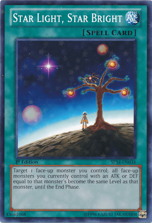 Star Light, Star Bright [SP14-EN034] Starfoil Rare (ONLINE ORDER ONLY)
