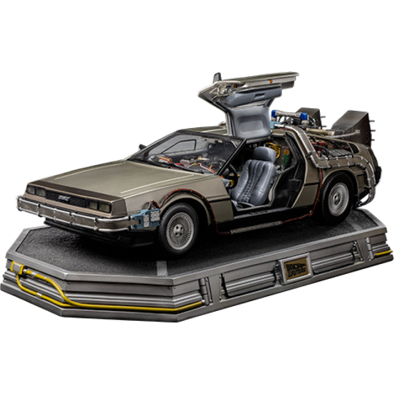 Iron Studios Back to the Future DeLorean 1:10 Scale Statue (ONLINE ORDER ONLY)