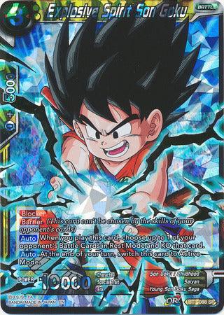 Explosive Spirit Son Goku (Shatterfoil) (BT3-088) [Dragon Brawl] (ONLINE ORDER ONLY)