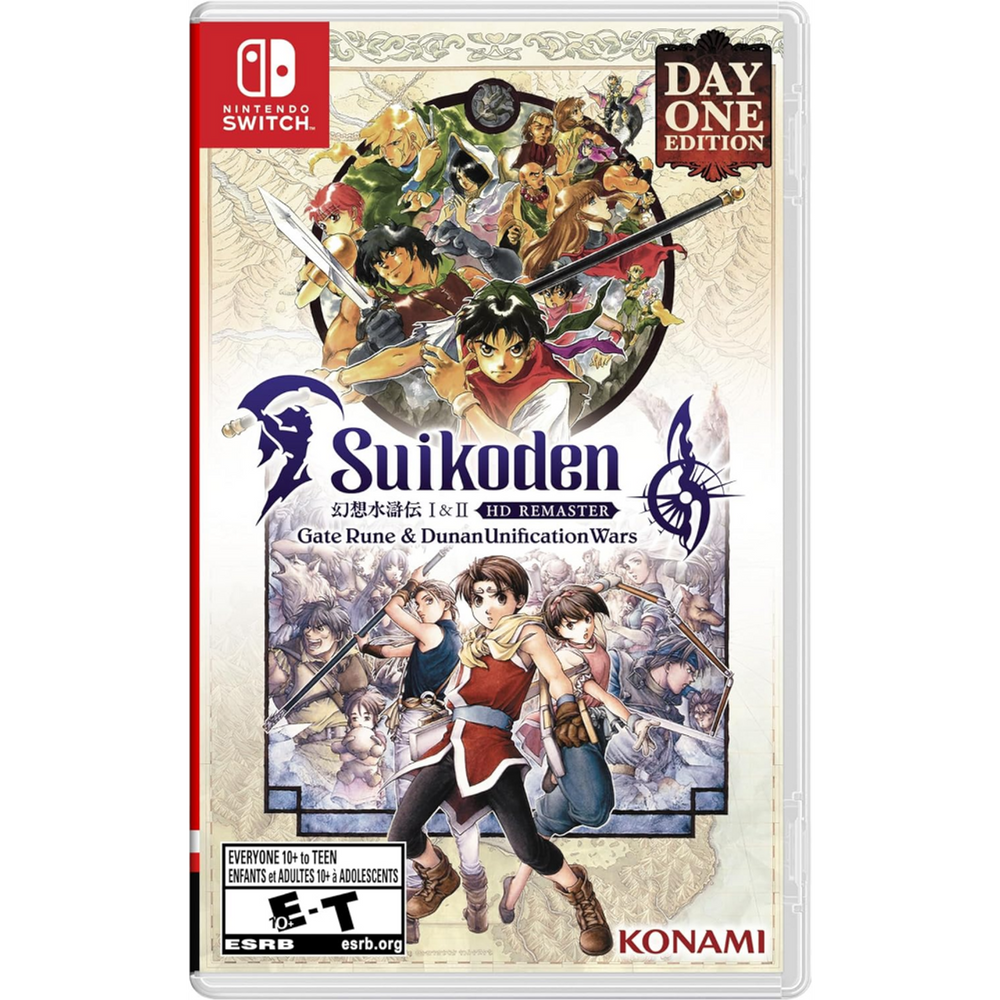 Suikoden I & II Remastered (Nintendo Switch) (ONLINE ORDER ONLY)