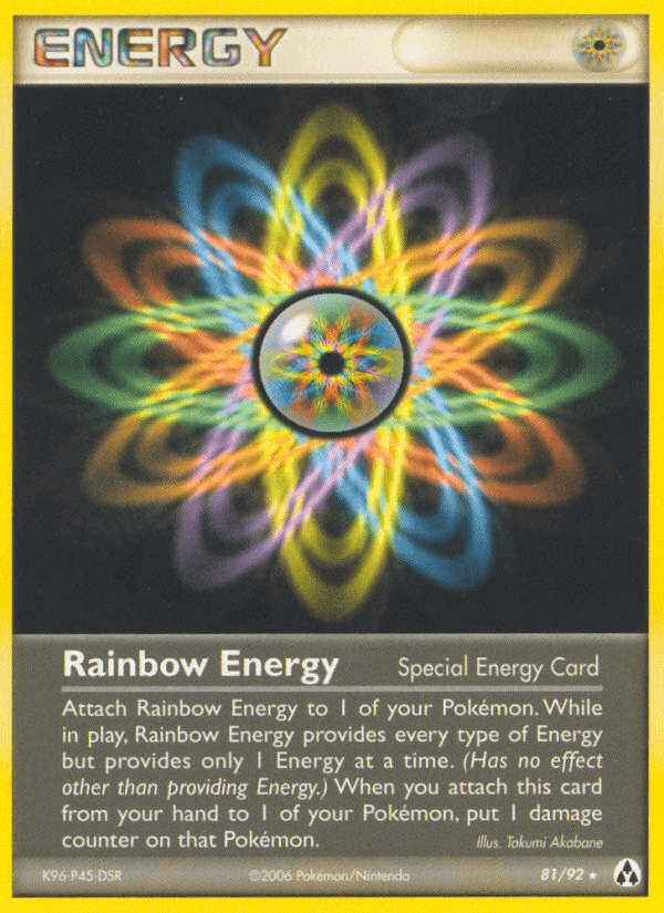 Rainbow Energy (81/92) [EX: Legend Maker] (Online Only)