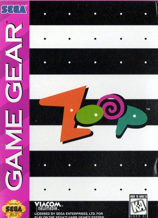 Zoop (Sega Game Gear) (ONLINE ORDER ONLY)