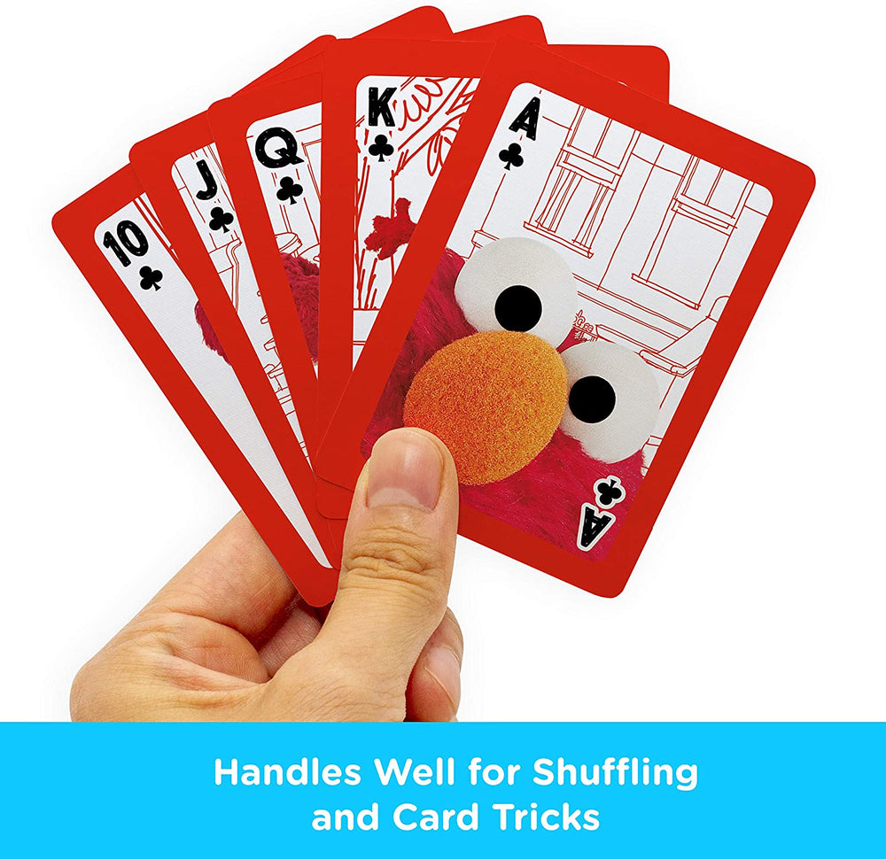 Aquarius Playing Cards: Sesame Street - Elmo