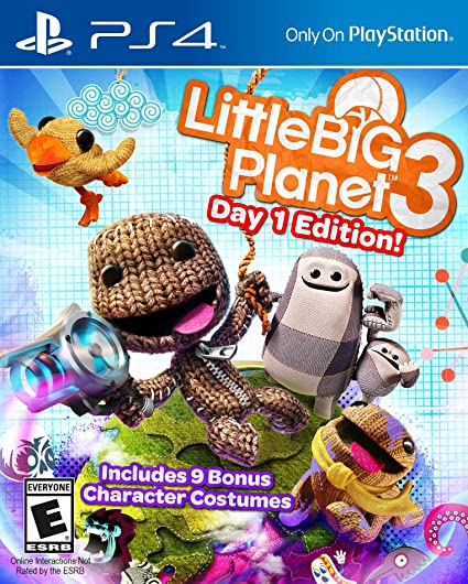 Little Big Planet 3: Day 1 Edition! (Playstation 4) (Online Only)