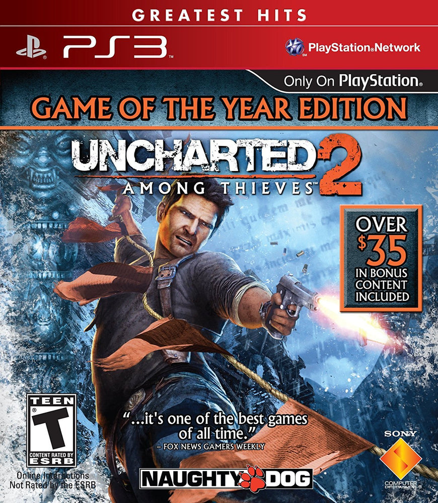 Uncharted 2: Among Thieves (Greatest Hits) (Playstation 3) (Online Order Only)
