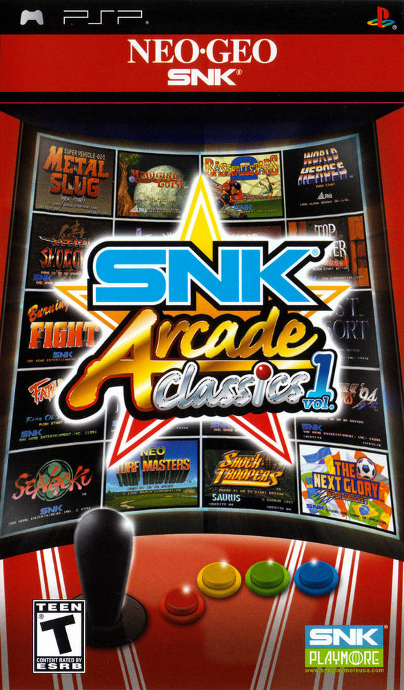 SNK Arcade Classics Volume 1 (PSP) (ONLINE ORDER ONLY)