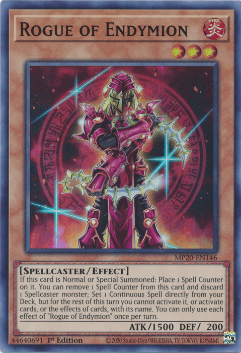 Rogue of Endymion [MP20-EN146] Super Rare (ONLINE ORDER ONLY)