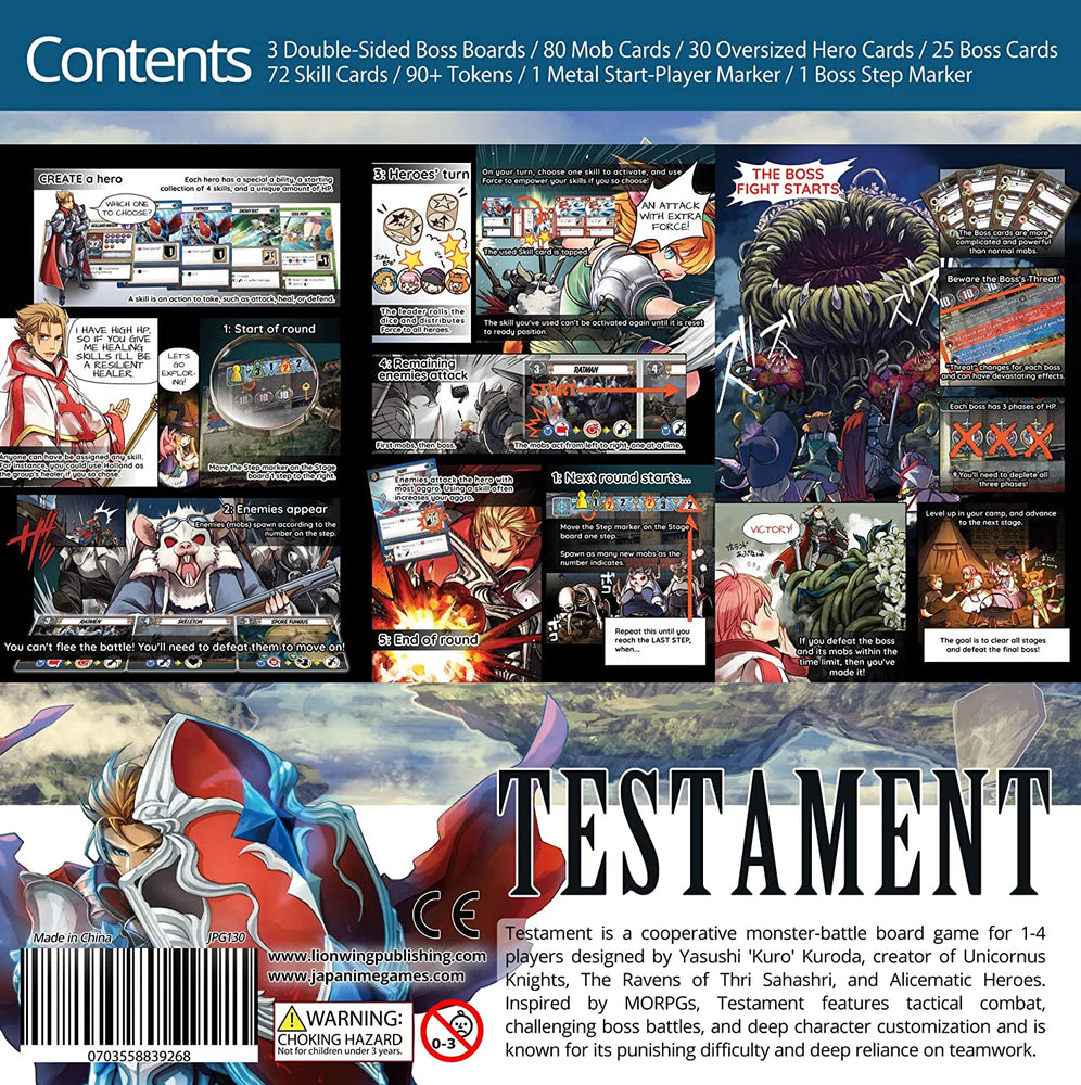 Testament (ONLINE ORDER ONLY)