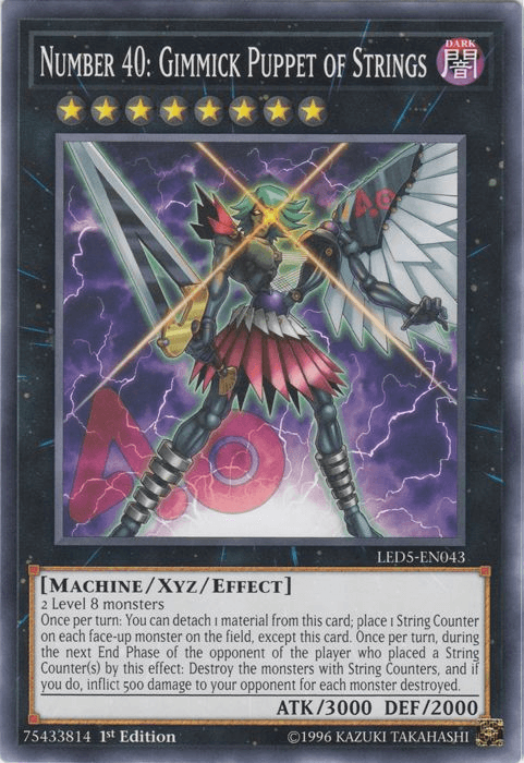 Number 40: Gimmick Puppet of Strings [LED5-EN043] Common (ONLINE ORDER ONLY)