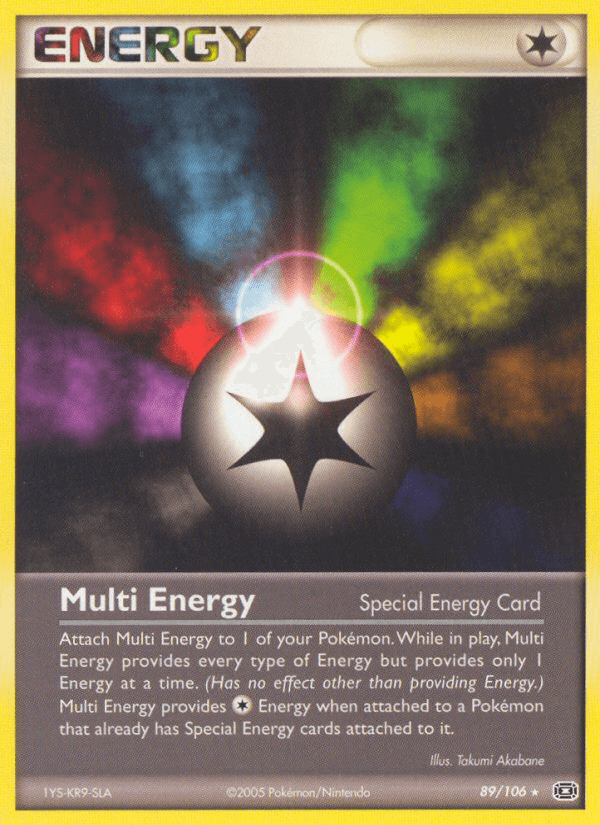 Multi Energy (89/106) [EX: Emerald] (Online Only)