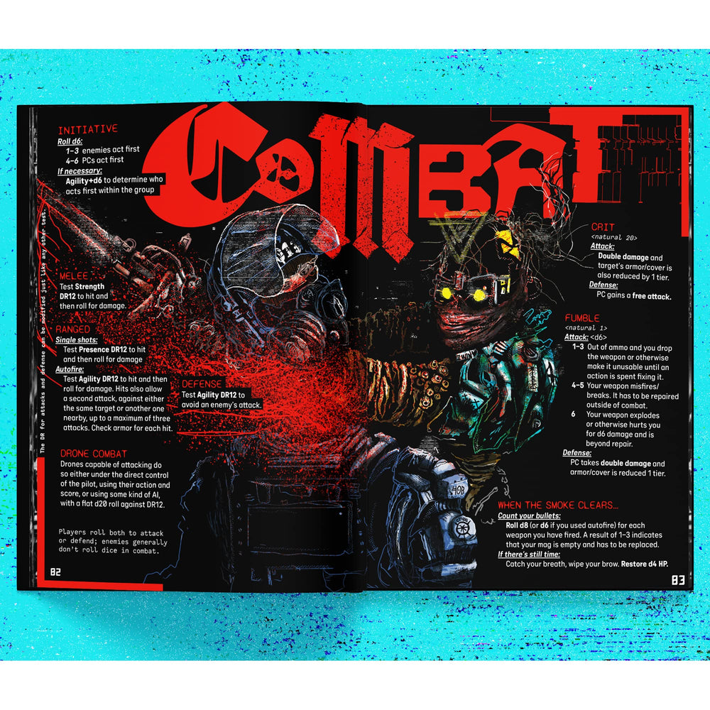 CY_BORG RPG: Core Rulebook (ONLINE ORDER ONLY)
