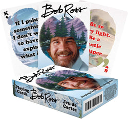 Aquarius Playing Cards: Bob Ross Quotes 2 (ONLINE ORDER ONLY)