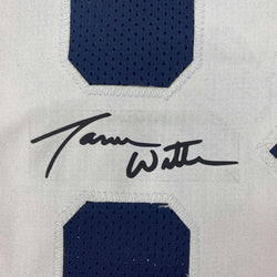 Framed Facsimile Autographed Jason Witten 35x39 Dallas Thanksgiving Day Reprint Laser Auto Football Jersey (ONLINE ORDER ONLY)