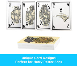 Aquarius Playing Cards: Harry Potter - Hufflepuff (ONLINE ORDER ONLY)