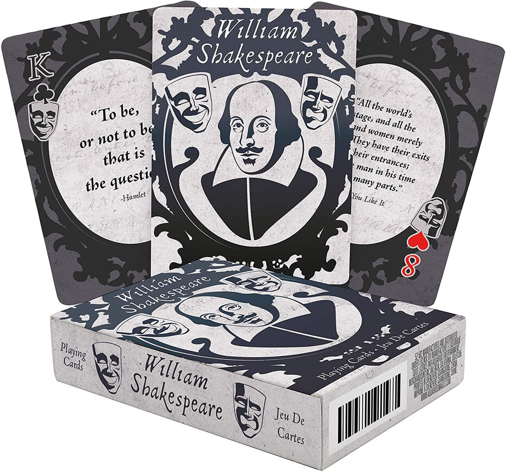 Aquarius Playing Cards: Shakespeare Quotes (ONLINE ORDER ONLY)