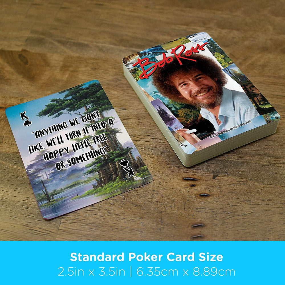 Aquarius Playing Cards: Bob Ross Quotes (ONLINE ORDER ONLY)