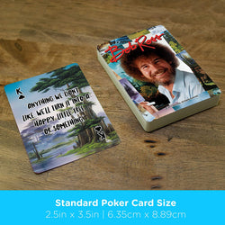 Aquarius Playing Cards: Bob Ross Quotes (ONLINE ORDER ONLY)