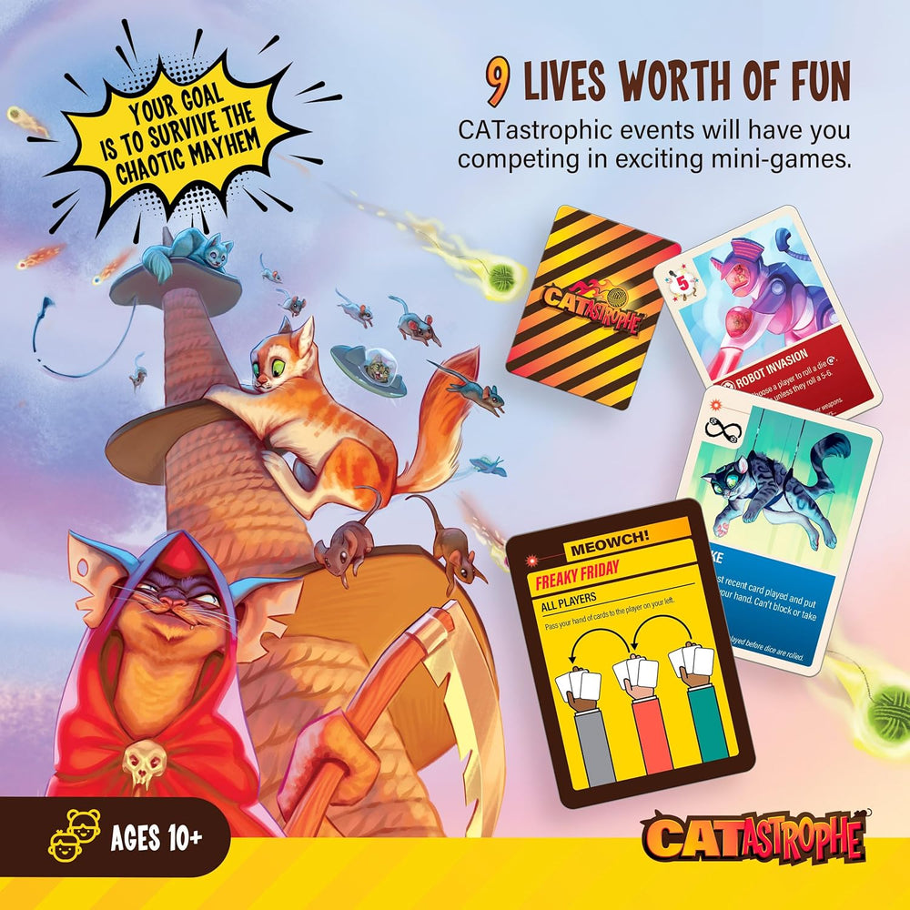 CATastrophe: A Game of 9 Lives