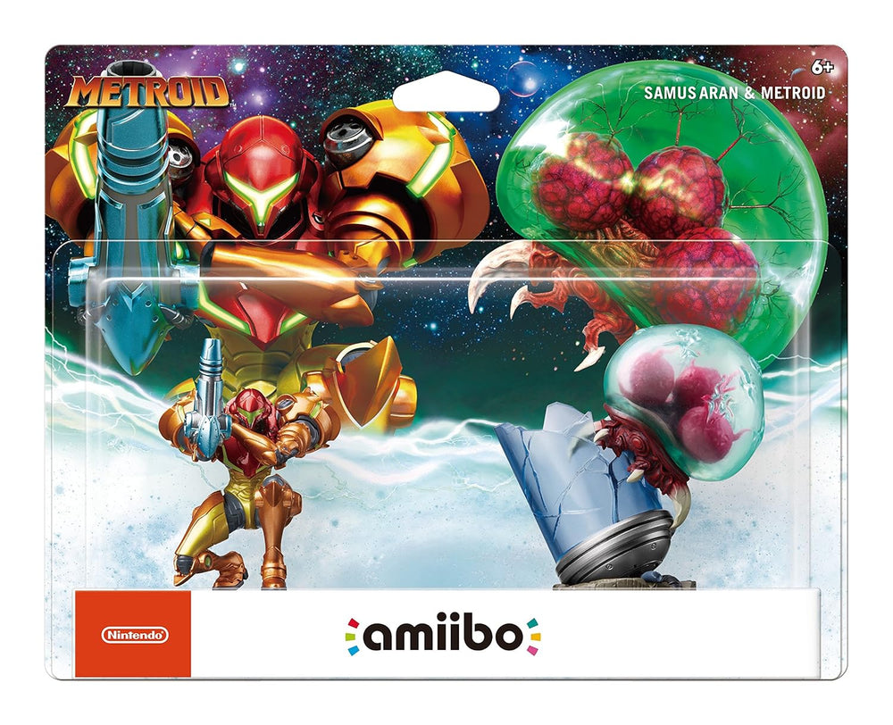 Samus Aran & Metroid Amiibo 2-Pack: Metroid Samus Returns (Nintendo 3DS) (ONLINE ORDER ONLY)