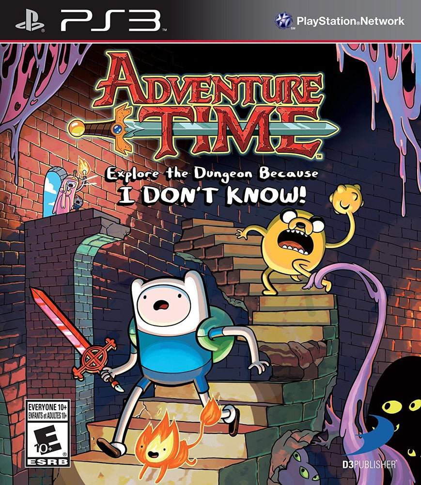 Adventure Time: Explore the Dungeon Because I DON'T KNOW! (Playstation 3) (Online Order Only)