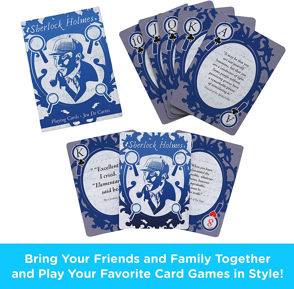 Aquarius Playing Cards: Sherlock Holmes Quotes (ONLINE ORDER ONLY)