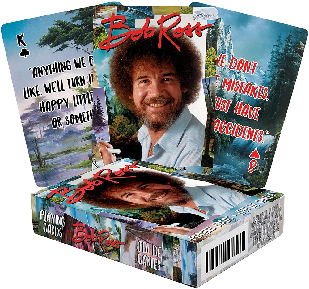 Aquarius Playing Cards: Bob Ross Quotes (ONLINE ORDER ONLY)