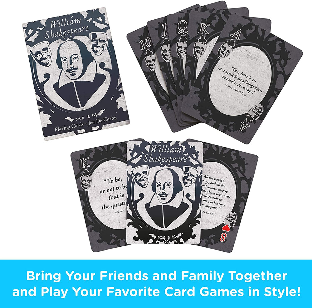 Aquarius Playing Cards: Shakespeare Quotes (ONLINE ORDER ONLY)