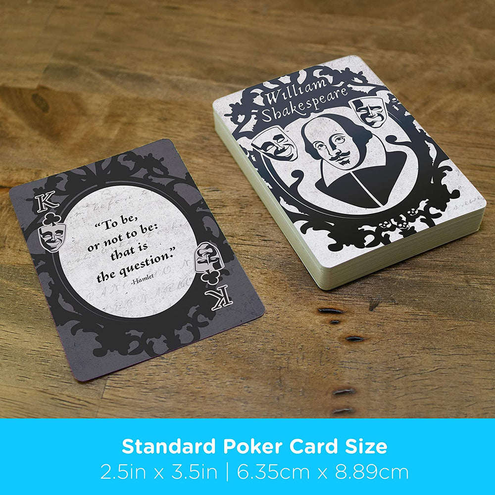 Aquarius Playing Cards: Shakespeare Quotes (ONLINE ORDER ONLY)