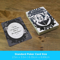Aquarius Playing Cards: Shakespeare Quotes (ONLINE ORDER ONLY)