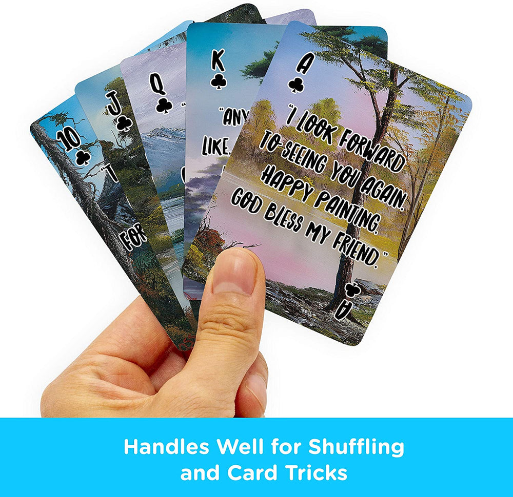 Aquarius Playing Cards: Bob Ross Quotes (ONLINE ORDER ONLY)
