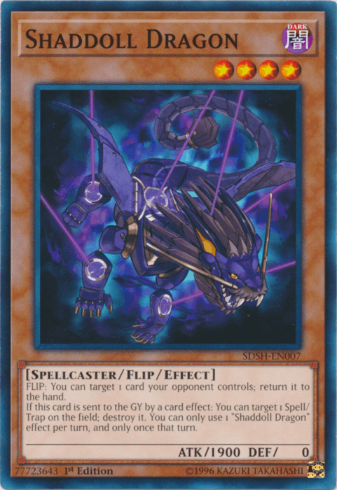 Shaddoll Dragon [SDSH-EN007] Common (ONLINE ORDER ONLY)