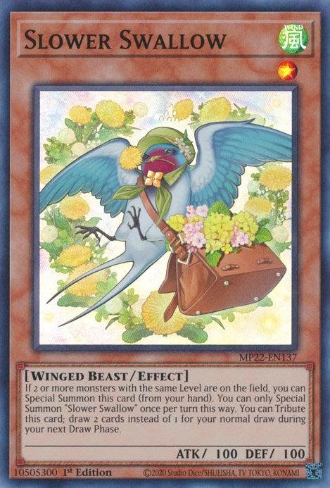 Slower Swallow [MP22-EN137] Super Rare (ONLINE ORDER ONLY)