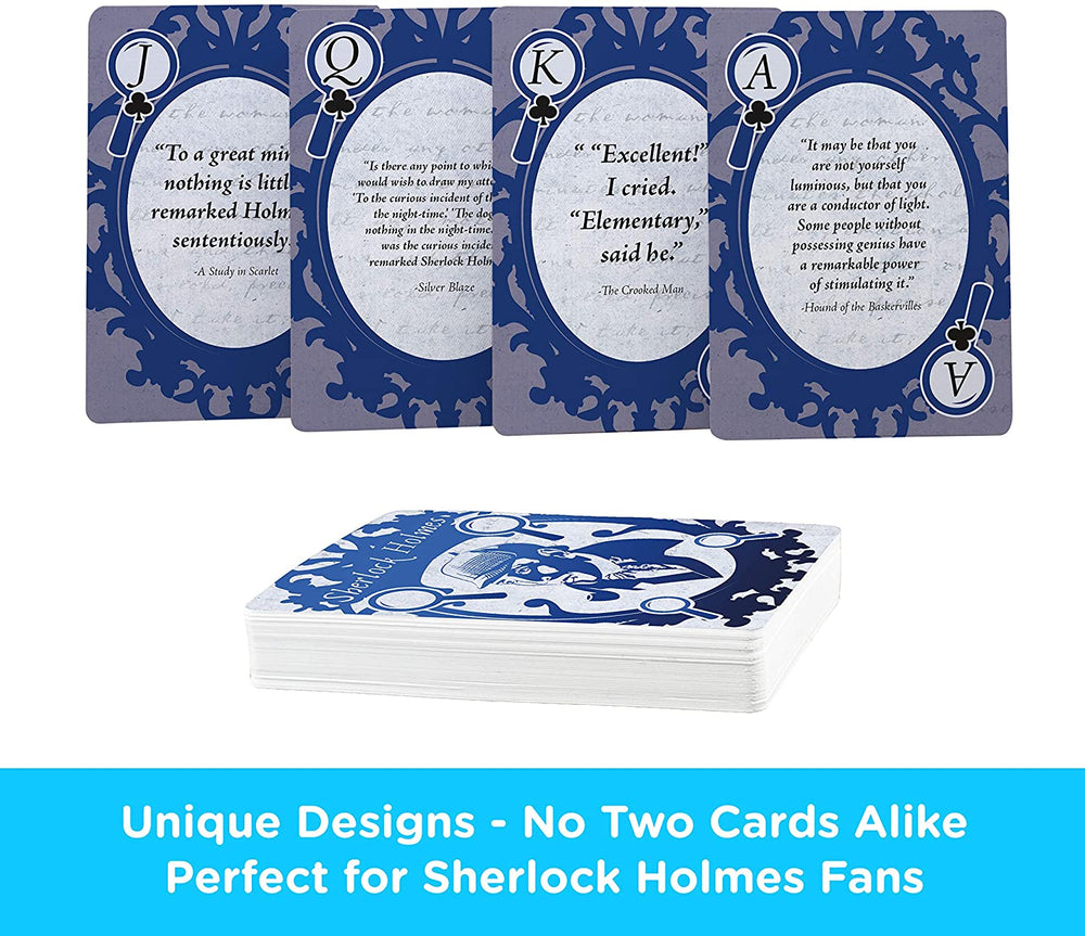 Aquarius Playing Cards: Sherlock Holmes Quotes (ONLINE ORDER ONLY)