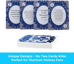 Aquarius Playing Cards: Sherlock Holmes Quotes (ONLINE ORDER ONLY)