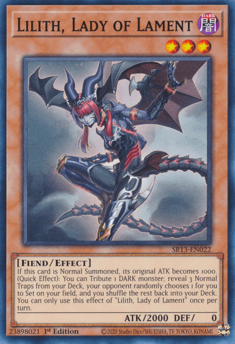Lilith, Lady of Lament [SR13-EN022] Common (ONLINE ORDER ONLY)
